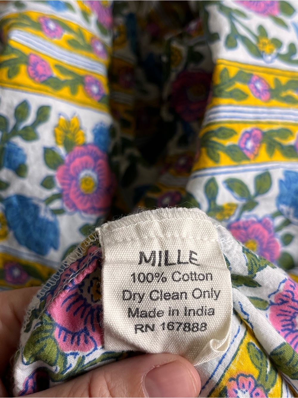 Mille Floral Tiered Midi Dress - Picture 7 of 7